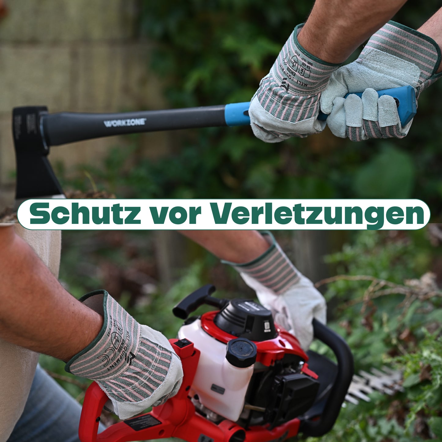 Rindspaltleder Handschuhe 12 Paar
