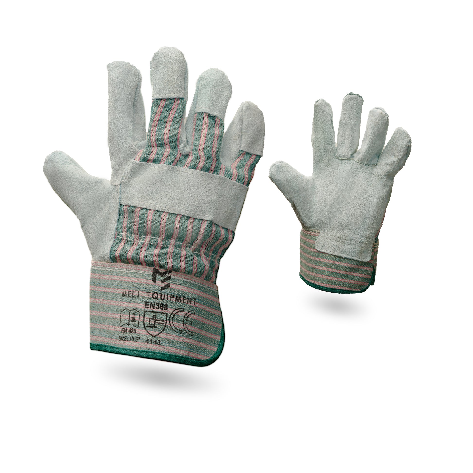 handschuhe 12 Rindspaltleder Handschuhe 12 Paar